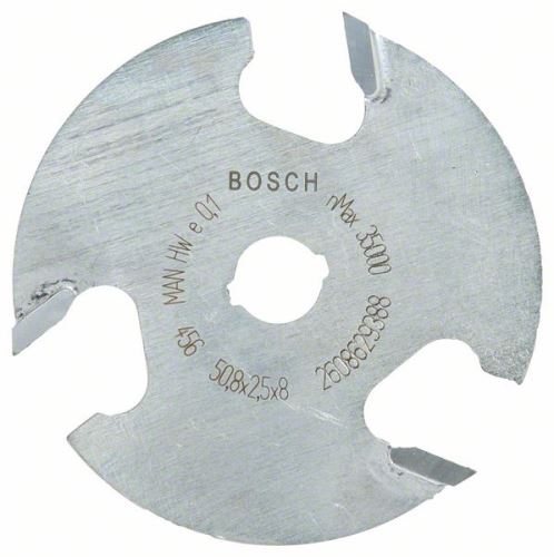 BOSCH tárcsás maró 8 mm, D1 50,8 mm, L 2,5 mm, G 8 mm 2608629388