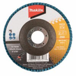 MAKITA lapos tárcsa 125x22,23 mm K60 Zirkon D-74239