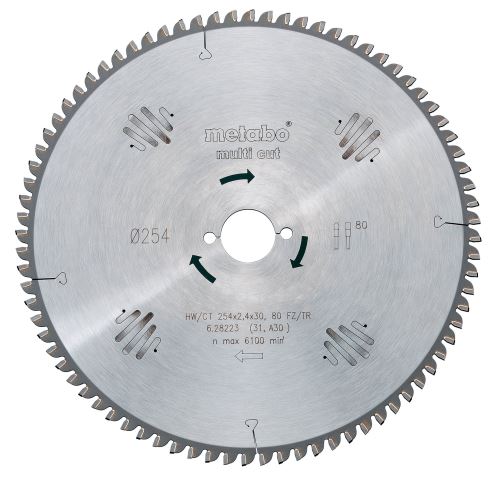 METABO fűrészlap HW/CT 160 x 20 mm, 30 fog 628071000