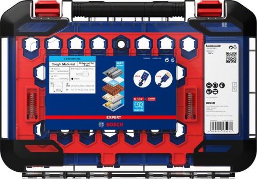 BOSCH EXPERT lyukasztó készlet Kemény anyag 22-68,9 db 2608900445