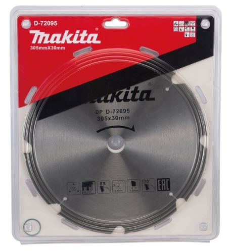 Makita PCD fűrészlap szálcement lapokhoz 305 x 30 mm, 8T D-72095