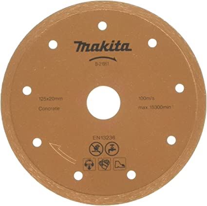 MAKITA gyémánt nedves vágótárcsa 125x20 mm B-21951