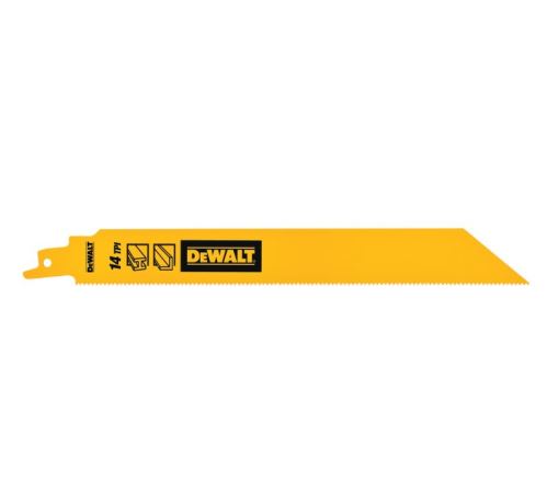 DEWALT bimetál fűrészlap 228 mm 1.8TPI (5 db) DT90387