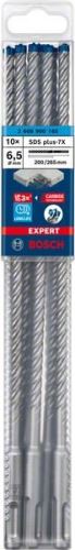 BOSCH EXPERT fúrószár SDS plus-7X, 6,5x200x265 10 db 2608900165