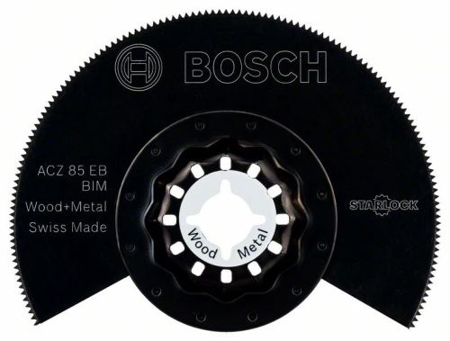 BOSCH BIM szegmensfűrészlap ACZ 85 EB Fa és fém 85 mm 2608661636