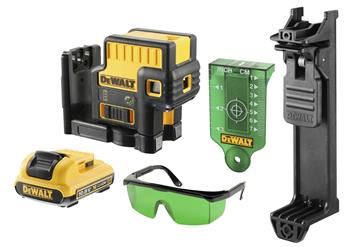 DeWALT Pětibodový laser se zeleným paprskem DCE085D1G