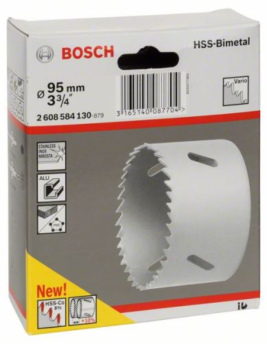 BOSCH HSS-bimetál lyukasztó szabványos adapterhez 95 mm, 3 3/4" 2608584130