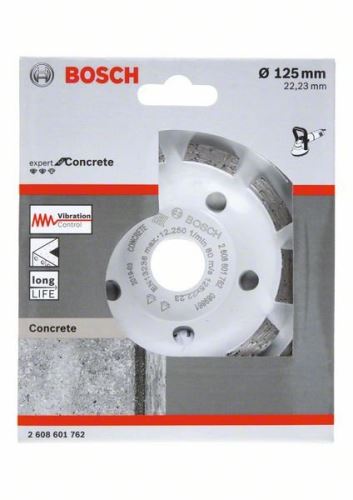 BOSCH gyémánt csiszolókorong Expert betonhoz 125x22,23x5mm hosszú élettartammal 2608601762