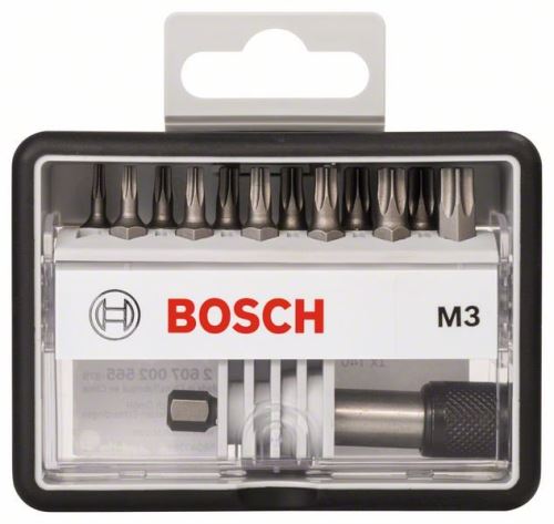 BOSCH csavarhúzó bitkészlet m3 (torx) RL extra hart 2607002565