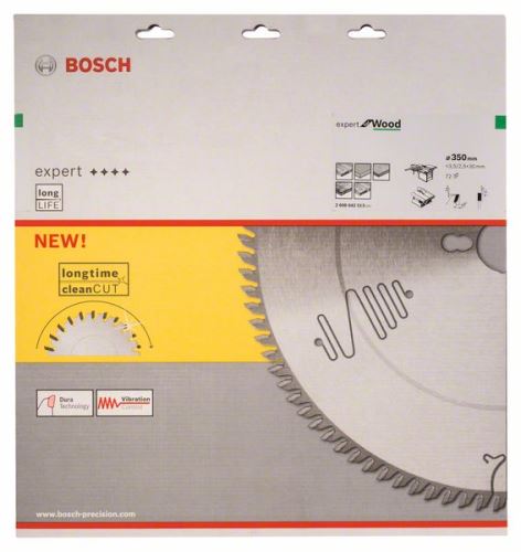 BOSCH Expert fűrészlap fához 350 x 30 x 3,5 mm, 72 2608642513