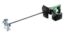 HIKOKI 36 V kefe nélküli akkus keverő 200 mm átmérőjű keverőtartozékokhoz különféle anyagok erőteljes keveréséhez UM36DAW4Z