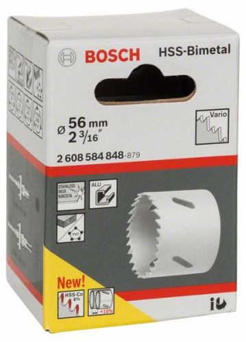 BOSCH HSS-bimetál lyukasztó szabványos adapterhez 56 mm, 2 3/16" 2608584848