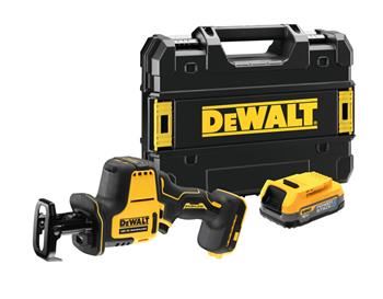 DEWALT 18V akkus dugattyús fűrész DCS369E1T