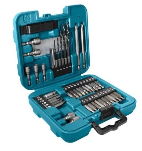 MAKITA bit és fúrókészlet 42 db D-58877 műanyag tokban