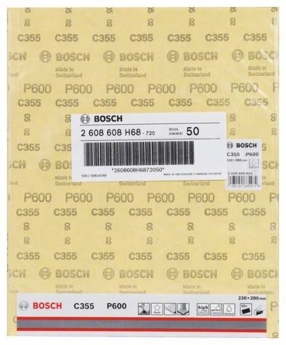 BOSCH csiszolópapír C355 230 x 280 mm, 600 2608608H68