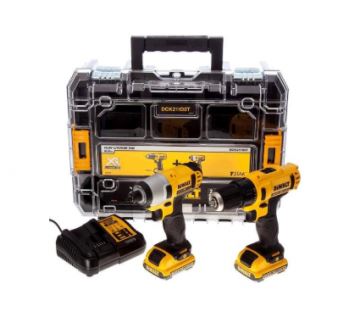 DEWALT DCK211D2T akkus fúró-csavarozó és ütvecsavarozó