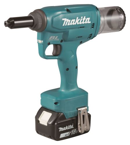 MAKITA Akkus szegecselő Li-ion LXT 18V/3.0 Ah, Makpac DRV150RFJ