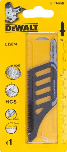 DEWALT HCS fűrészlapok fához, védőkorlátok, 5 db DT2074 DT2074