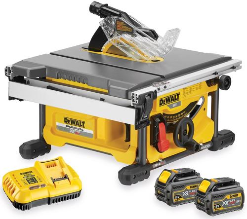 DEWALT DCS7485T2 akkus asztali fűrész