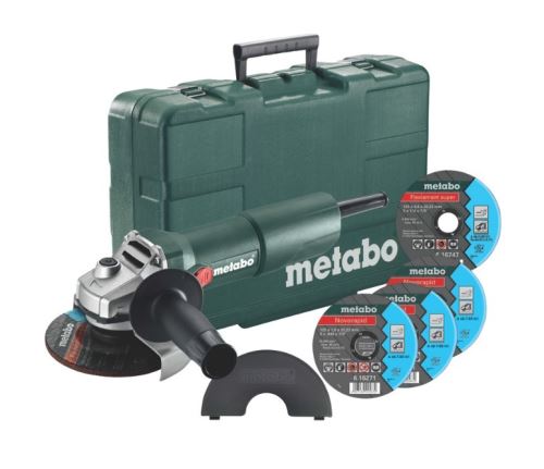 Metabo W 750-125 sarokcsiszoló - készlet 603605680