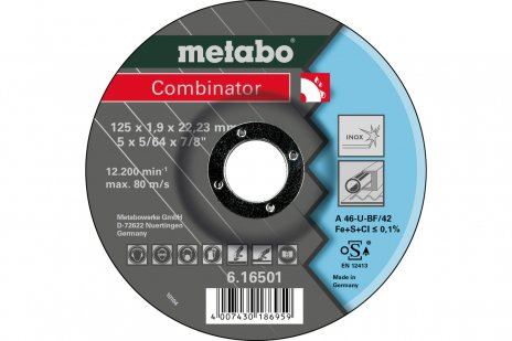 METABO Vágótárcsa 115x1,9x22,23 Inox 616500000