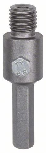 BOSCH hatszögletű tokmány üreges magfúrókhoz M 16 11 mm, 80 mm menettel 2608550078