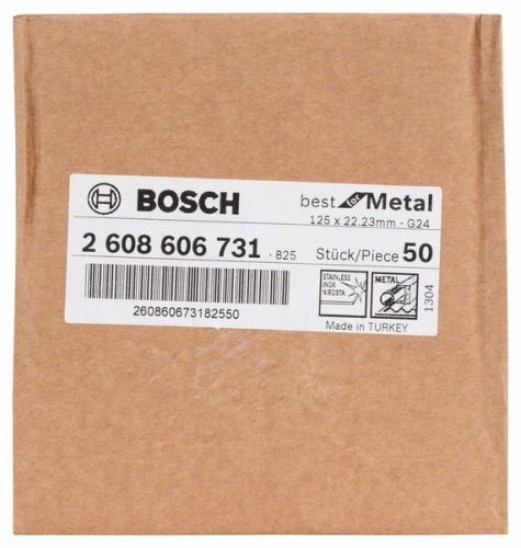 BOSCH Fiber köszörűkorong R574, Best for Metal D = 125 mm; K = 24 2608606731