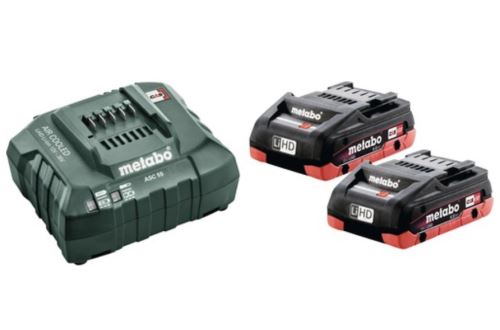 METABO alapkészlet (töltő + akkumulátorok) 18V / 2 x LiHD 4.0 Ah 685163000