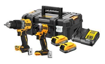 DEWALT 18V akkumulátor kombinált készlet DCK2050E2T