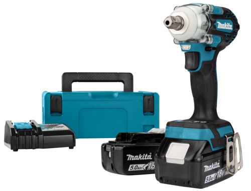 Makita akkus ütvecsavarozó kulcs Li-ion LXT 18V/5.0Ah DTW301RTJ