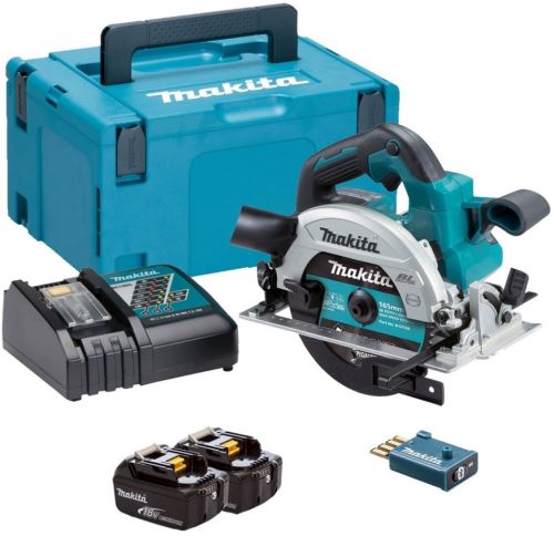 Makita Aku akkumulátoros körfűrész AWS Li-ion LXT 18V/5.0Ah DHS661RTJU-val