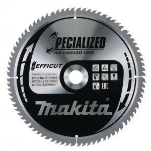 MAKITA pengefűrész fa Efficut 305x2,15x30 mm 80 fogú B-67315