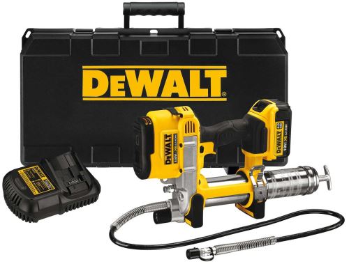 DEWALT Akkus zsírpisztoly 18V XR Li-Ion 4,0Ah DCGG571M1