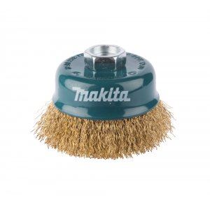 MAKITA sárgaréz drótkefe, hullámos huzal 0,3 mm, 75 mm D-39768