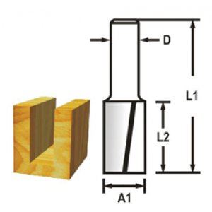 MAKITA Horonyvágó 2 vágóél szár 12 mm, 16x32x73 mm D-47656