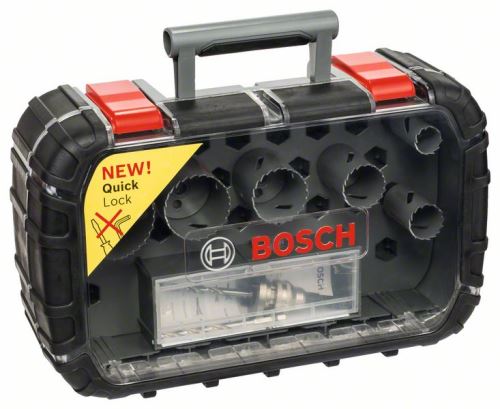 BOSCH 6 részes HSS BIM furatok készlet villanyszerelőknek 22; 29; 35; 44; 51; 64 mm 2608580885