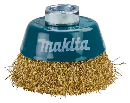 MAKITA sárgaréz drótkefe, hullámos huzal 0,3 mm, 60 mm D-39746