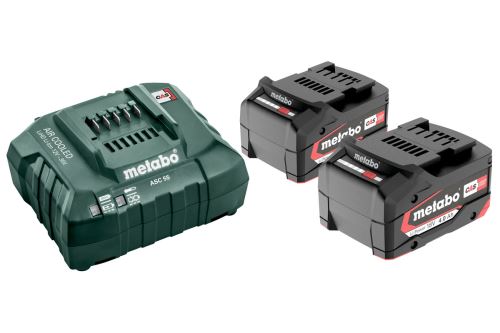 METABO alapkészlet (töltő + akkumulátorok) 18V / 2 x 4,0 Ah 685050000