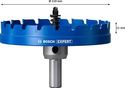 BOSCH EXPERT keményfém lyukasztó fémlemez 110mm 2608901450