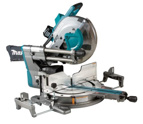 Makita 40 V Max Radiális vágófűrész 305 mm Akkumulátor és töltő nélkül, dobozban adóval AWS LS003GZ01