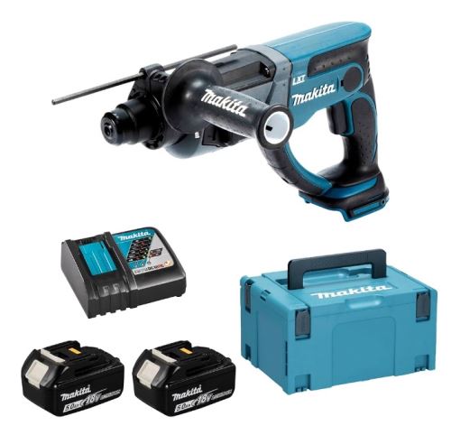 Makita Aku kombinált kalapács Li-ion LXT 18V/5.0Ah DHR202RTJ