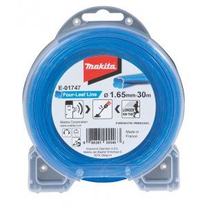 MAKITA zsinór nylon 1,65 mm, kék, 30 m, speciális akkumulátoros gépekhez E-01747