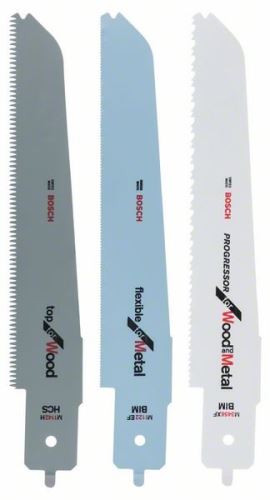 BOSCH Fűrészlap készlet Bosch PFZ 500 E többfunkciós fűrészhez, 3 részes M 1142 H; M 3456 XF; M 1122 EF 2608656934