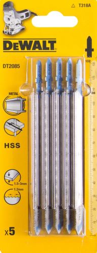 DEWALT HSS fűrészlap, fémhez, 132 mm (5 db) DT2085