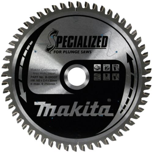 MAKITA fűrészlap alumínium TCT 260x2,6x30 mm 120 fogú D-61880