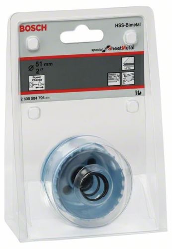 BOSCH Lemez lyukfűrész fémlemezhez 51 mm, 2" 2608584796