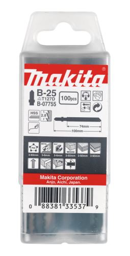 MAKITA fűrészlap B-25 100 db fa B-07755