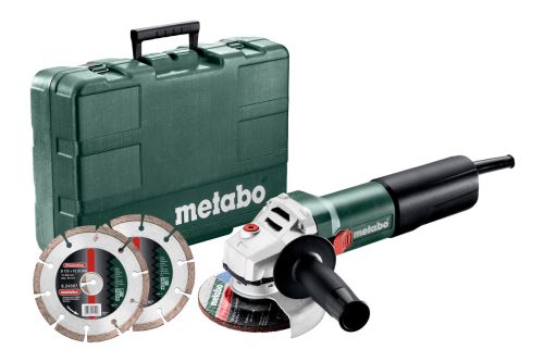 Metabo WEQ 1400-125 SET Sarokcsiszoló 600347510