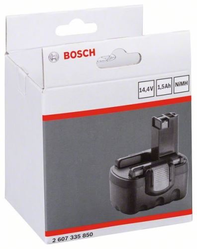 BOSCH akkumulátor NiMH 14,4 V, 1,5 Ah, O-pack, LD 2607335850