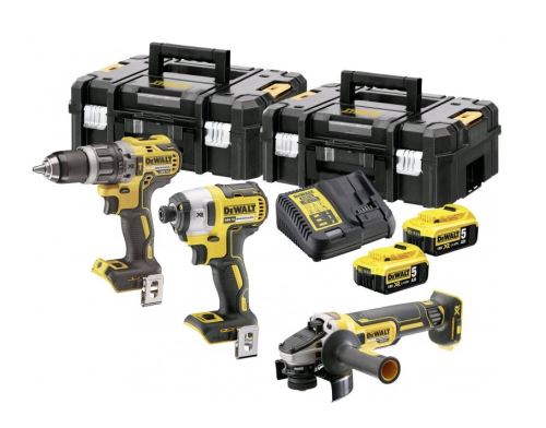 Dewalt akkus szerszámok készletben 18V XR 2x5.0Ah DCK384P2T